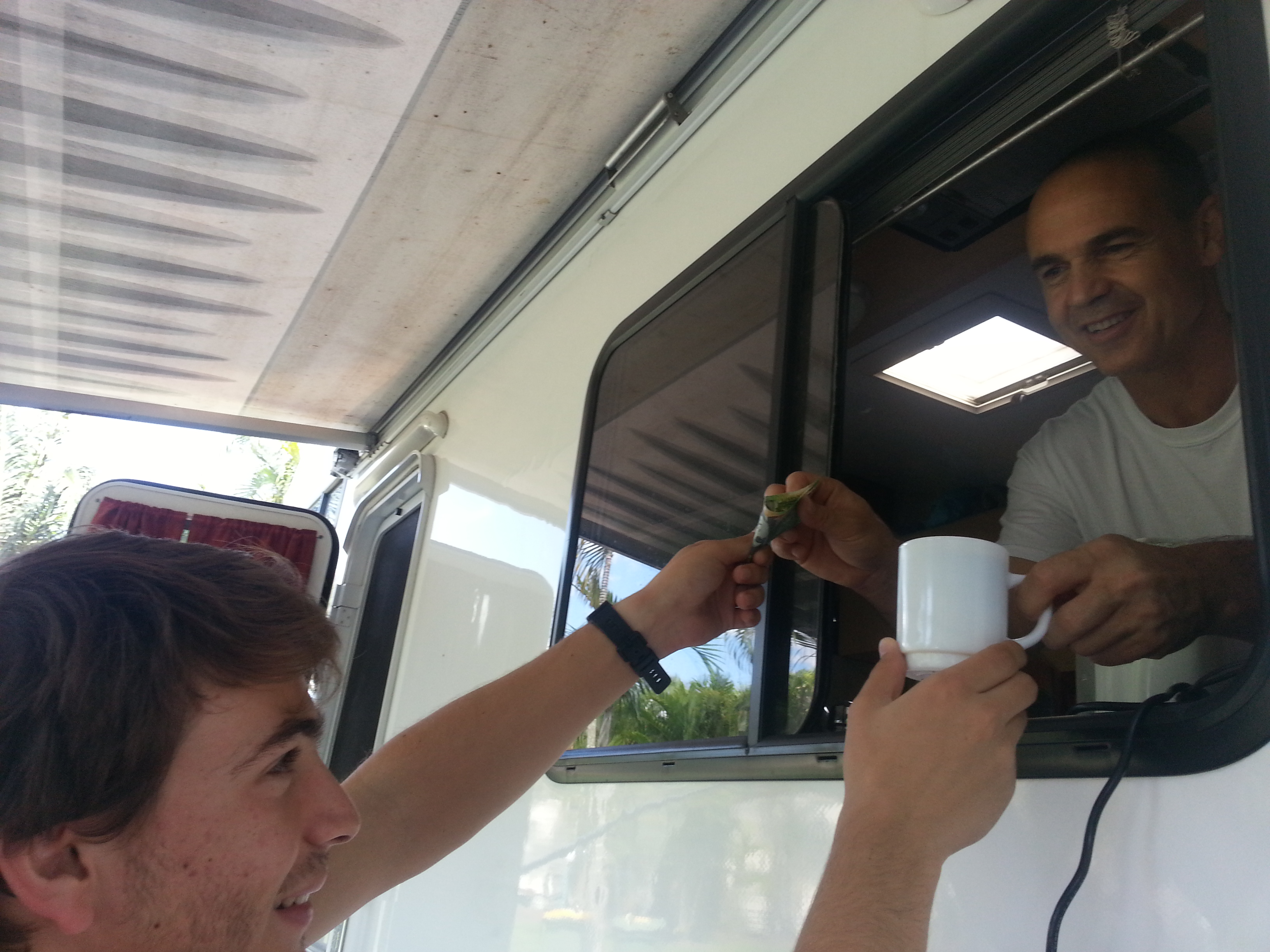 Avi Bandana RV trip in Australia