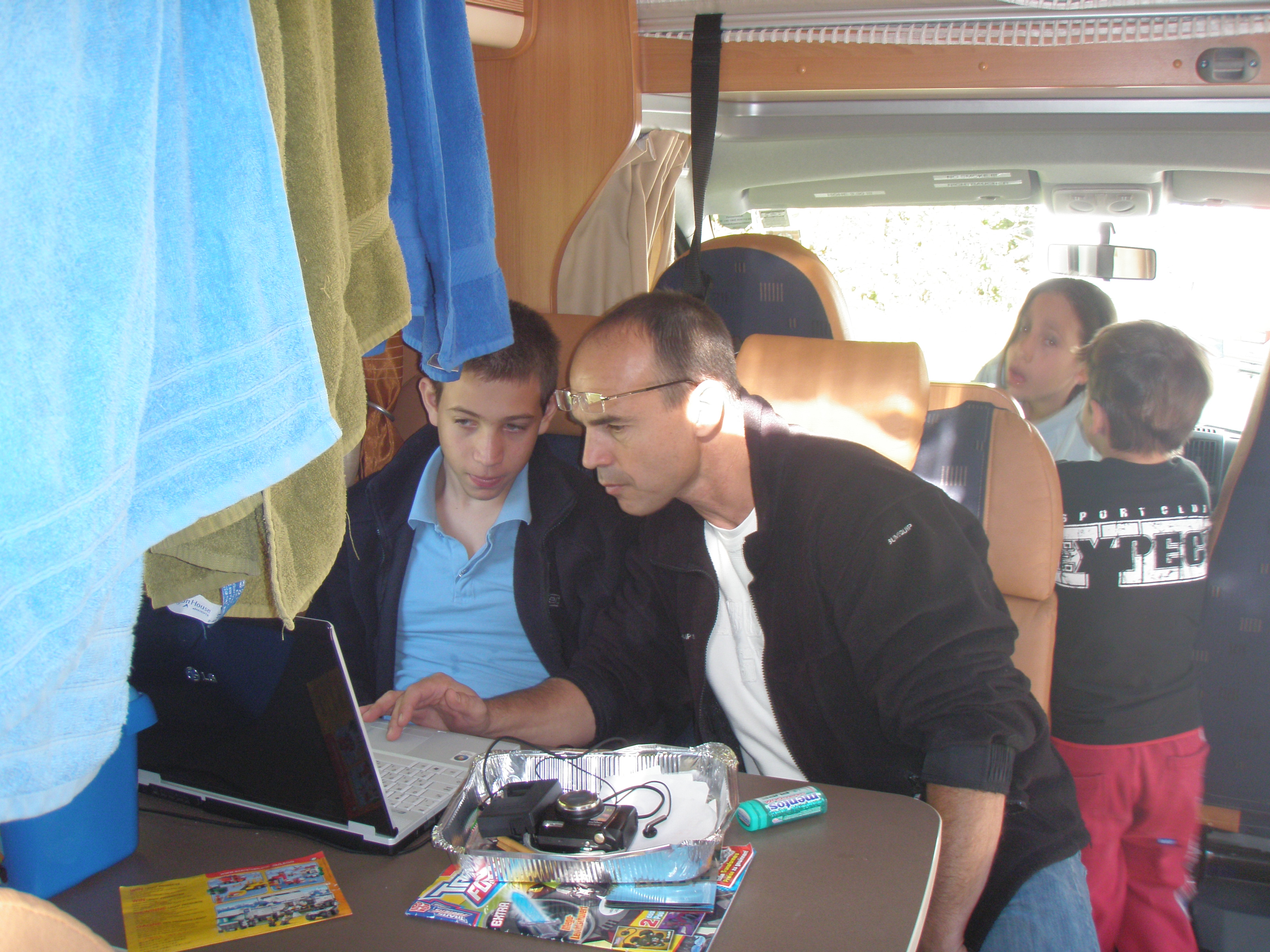 Avi Bandana RV trip in Slovenia