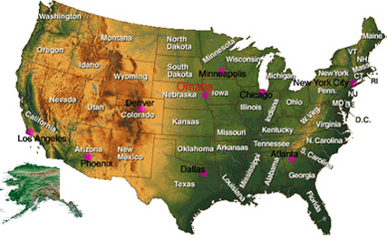 One way campervan hire USA
